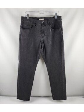 Travis Mathew Jeans Mens 33x30 Black Straight Leg Denim